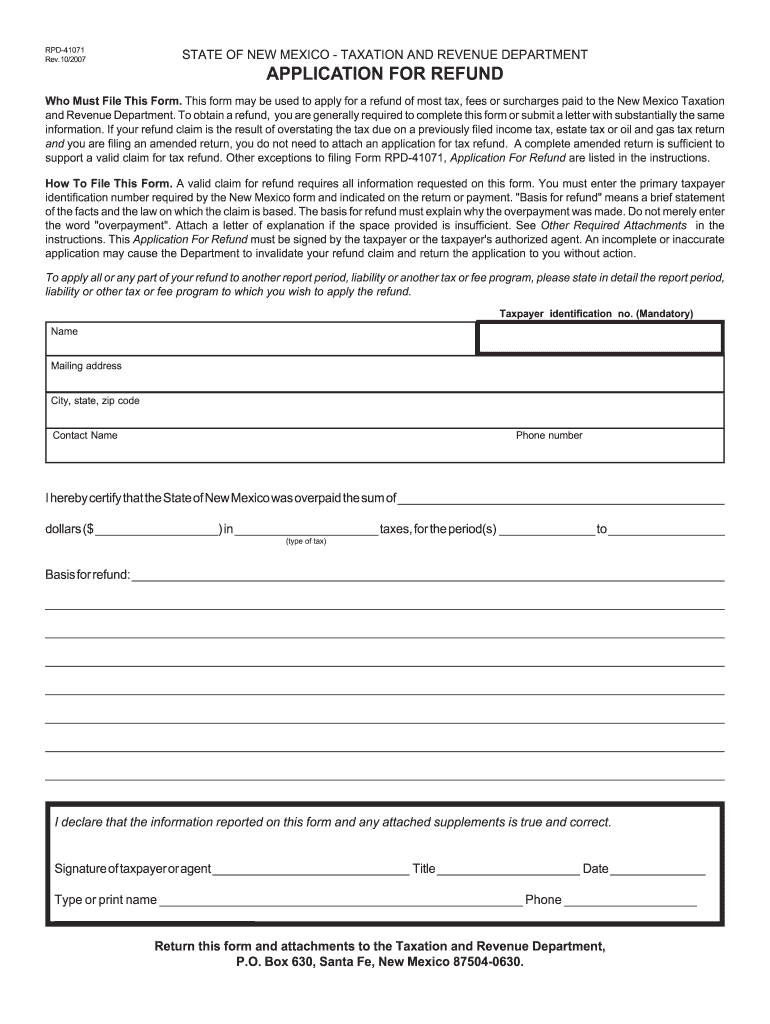 new mexico trip tax permit