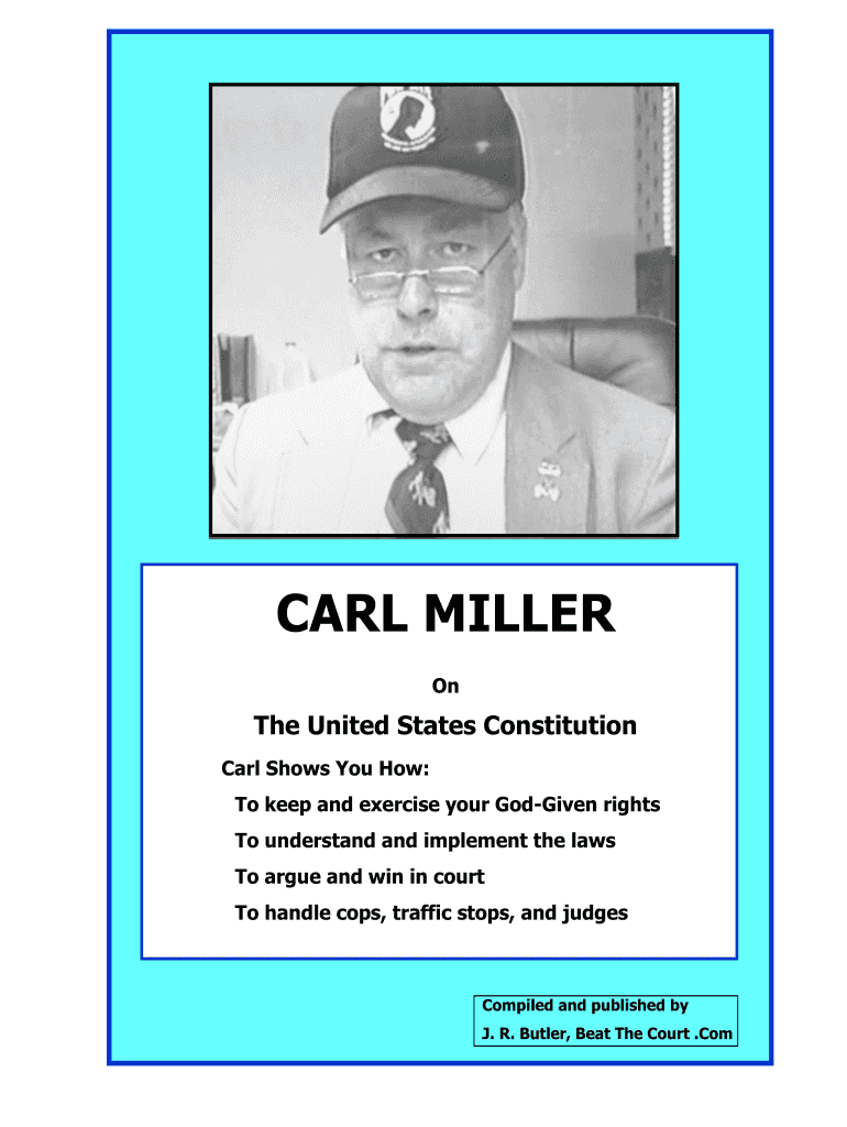Carl Miller  Form