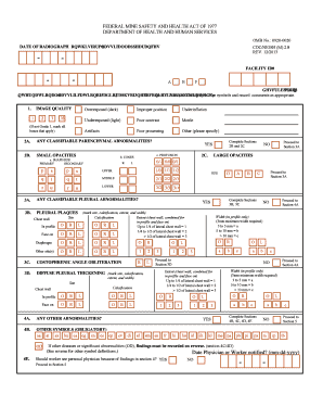 Roentgenographic Interpretation Form