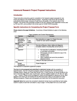 Budget Proposal for Intramurals Sample  Form