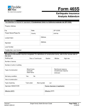 Detailed Insurance Analysis Form