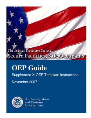 Federal Oep Guide Form