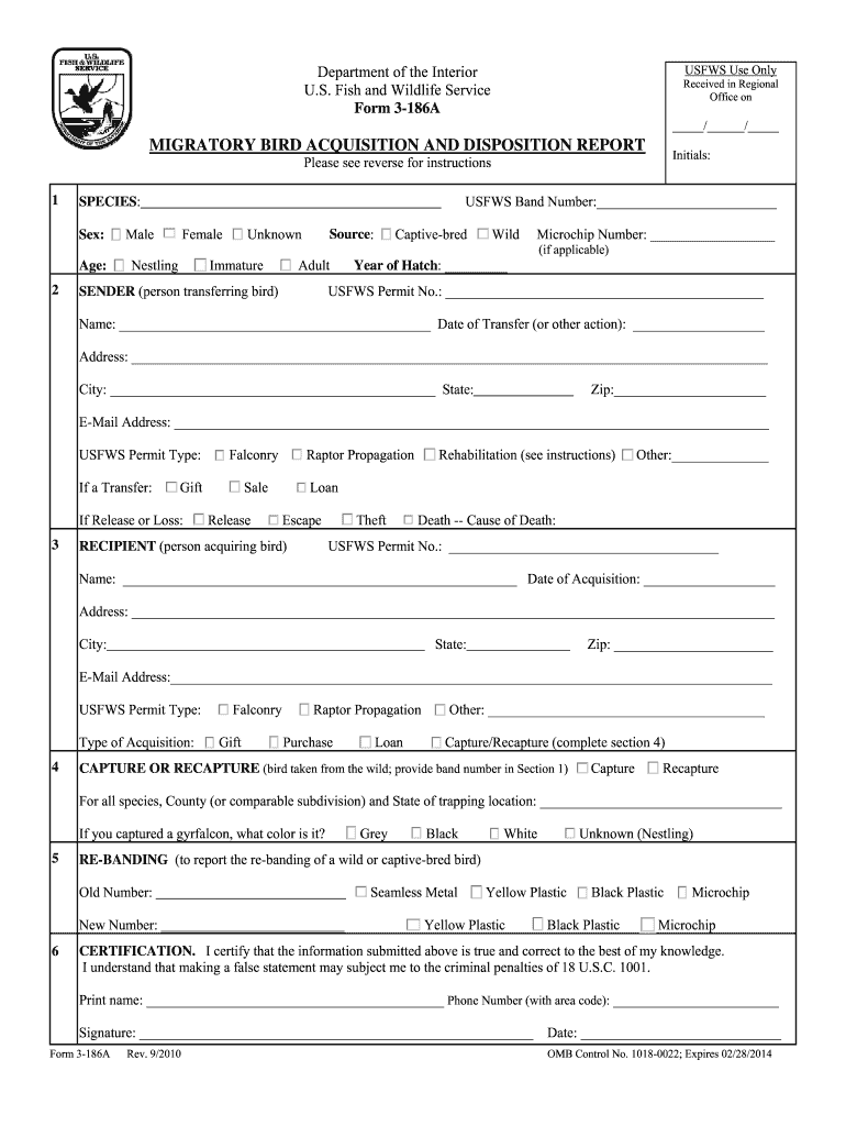  3 186a Form 2010-2024