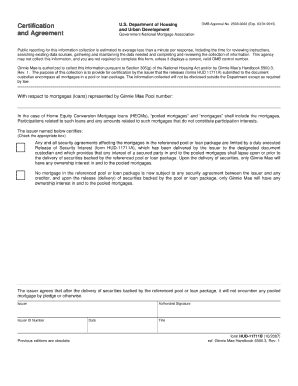 Hud Form 11711b