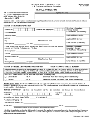 Cbp Form 339c