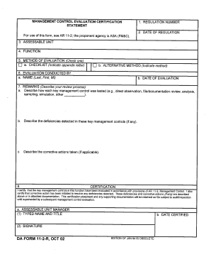 Da 11 2 Fillable Form