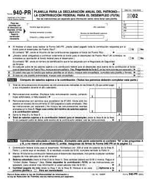 940 Pr Form