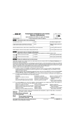 Form 8836 SP Fill in Capable