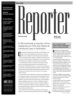 Publication 1693 SP Rev March  SSAReporter Spanish Version  Form