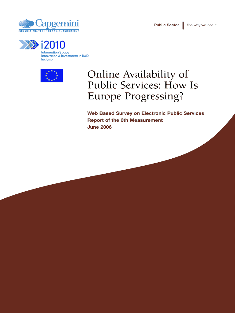 Online Availability of Public Services How is Europe De Boeck  Form