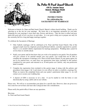 Catechism of the Catholic Church the Sacrament of Matrimony  Form