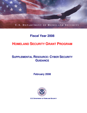 OMELAND ECURITY RANT 07 Homeland Ty Grant Program FEMA Fema  Form