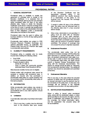 Previous Section Table of Contents Next Section Fema  Form