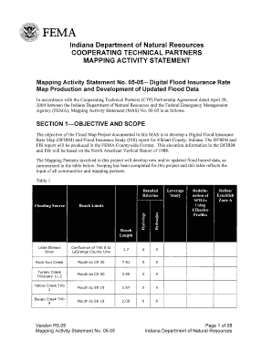 LF a Shall Use the FEMA CHECK RAS Checking Program to Check the Reasonableness B Floodmaps Fema  Form