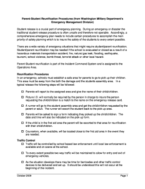 Reunification Plan Example  Form