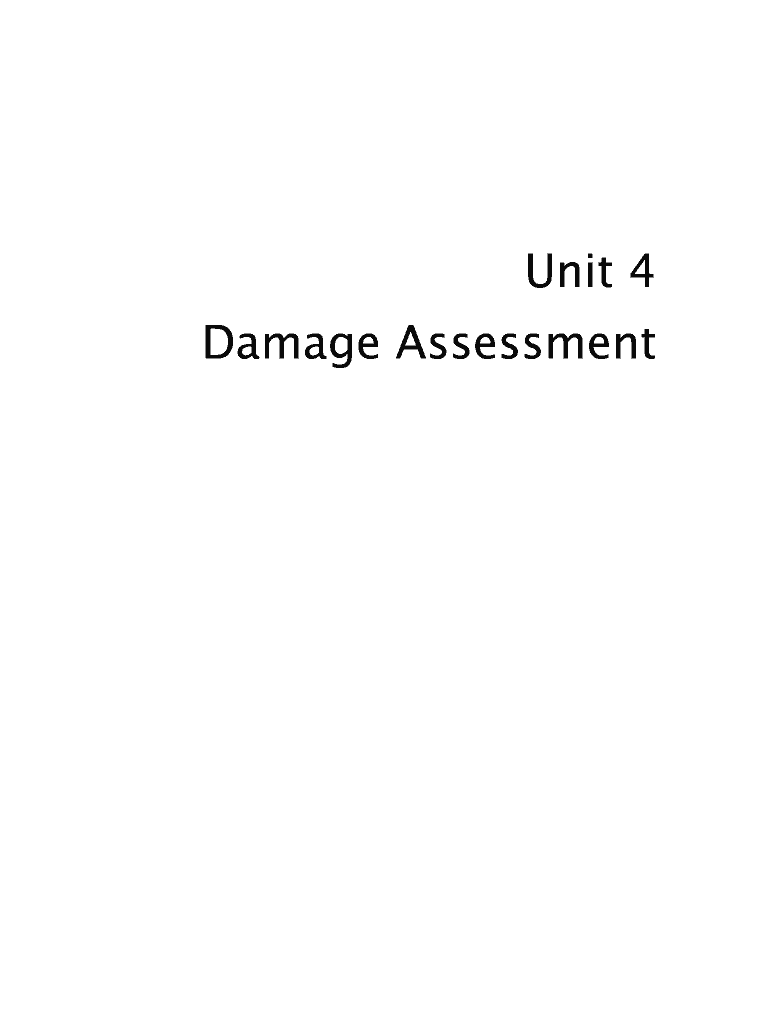 Unit 4 Emergency Management Institute FEMA Training Fema  Form
