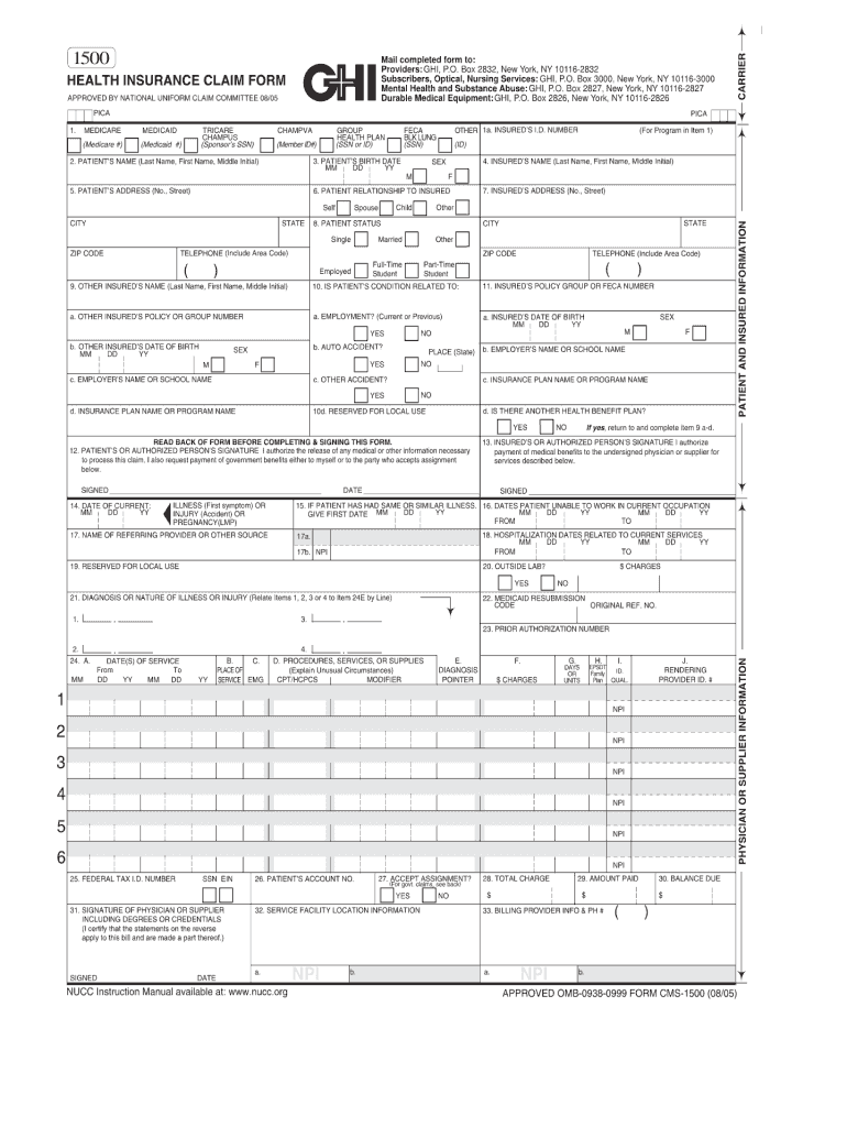 Dentist Ghi  Form