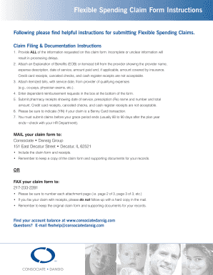 Consociate Fsa  Form