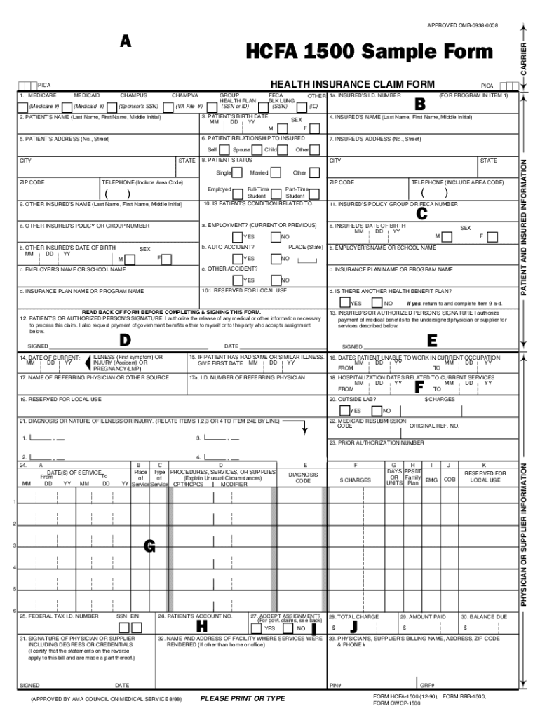 Get and Sign Hicfa Form 1990-2022