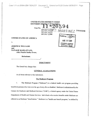 U S V Williams Et Al Department of Justice Justice  Form