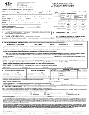 Otip Claim Form