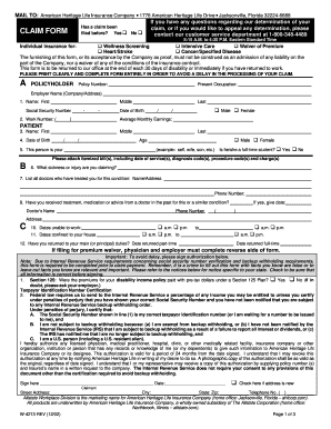 Allstate Appeal Form