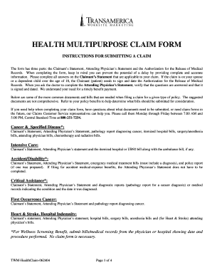 Twm Healthclaim 062404  Form