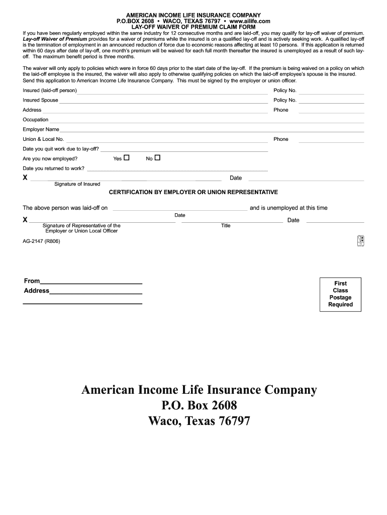 Get and Sign Impact Mobile Ail 2006-2022 Form