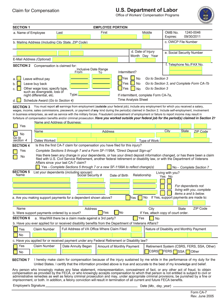 Ca 7a  Form