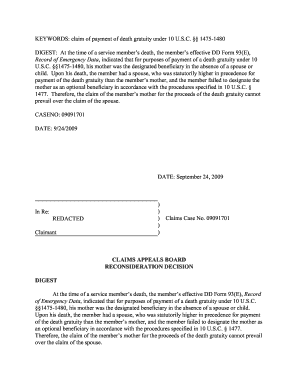 Claim of Payment United States Department of Defense Dod  Form