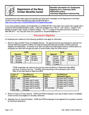 Civilian Benefits Center  Form