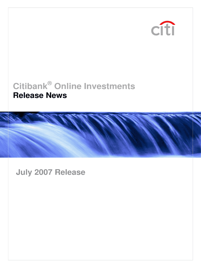 What&#039;s New in This Release Citi Transaction Services Citigroup  Form