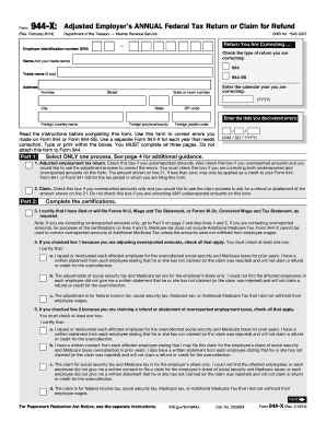 Irs Form 944 X