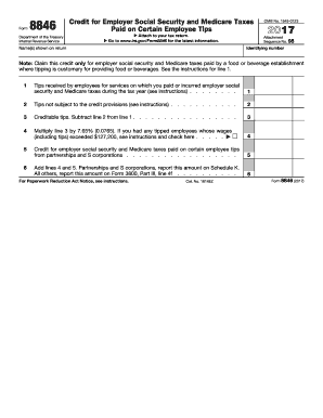  Irs Form 8846 2013