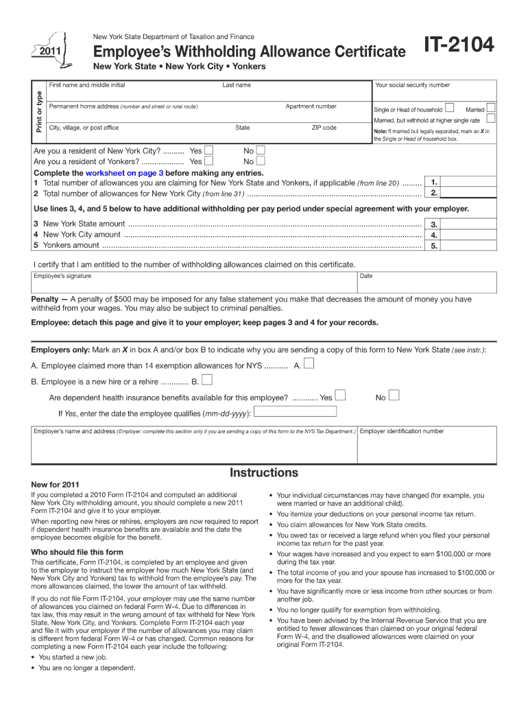  it 2104 Form 2021