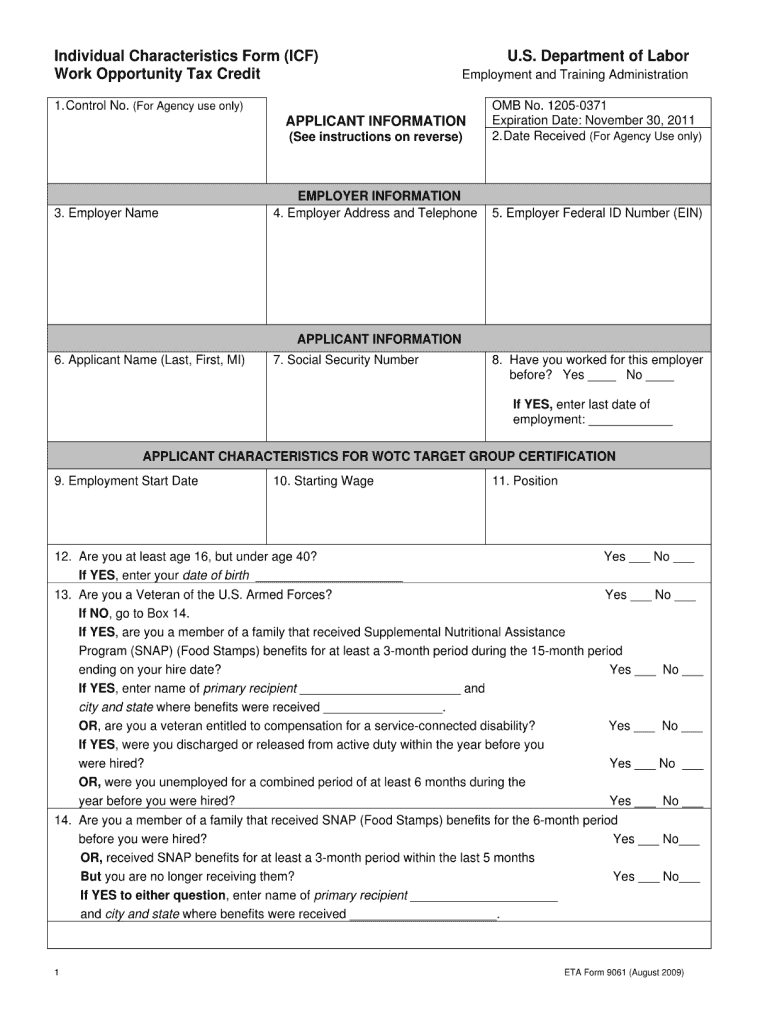  Eta Form 9061 2016-2024