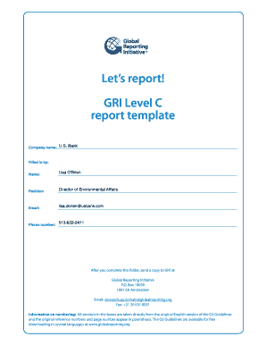 Gri Template  Form
