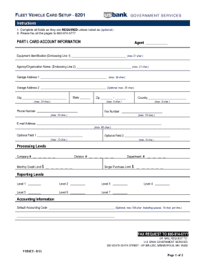 8201 Form Usbank