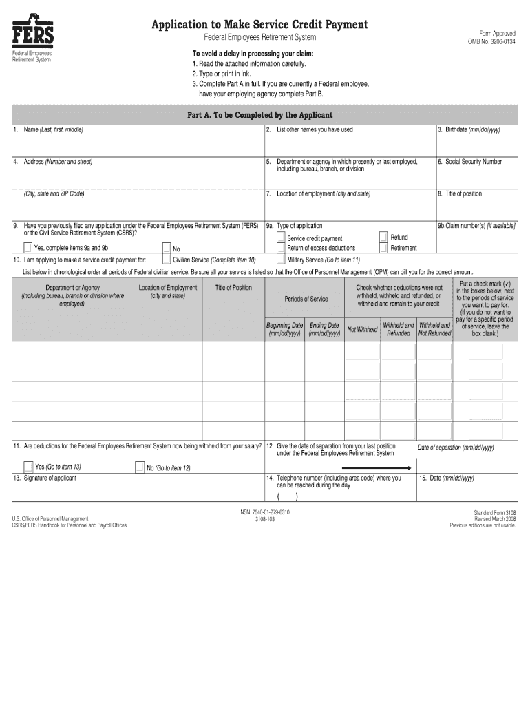 Sf3108  Form