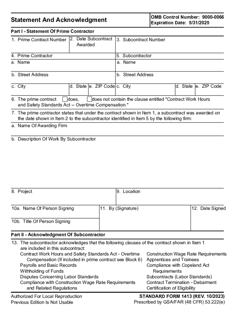  Standard Form 2005