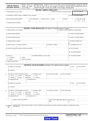 Sf 91  Form