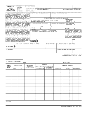 How to Fill the Standard Form