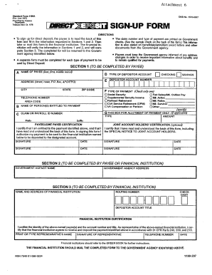 Us Department of Labor Form 1199a