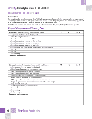 Filled Proposal Engineer Apprisal Form