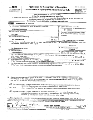 Example of Filled Z83 Form PDF
