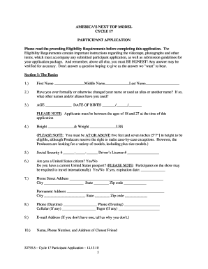 Antm Application  Form