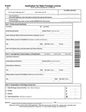 B 202a  Form