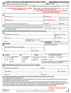 Voter Registration Form