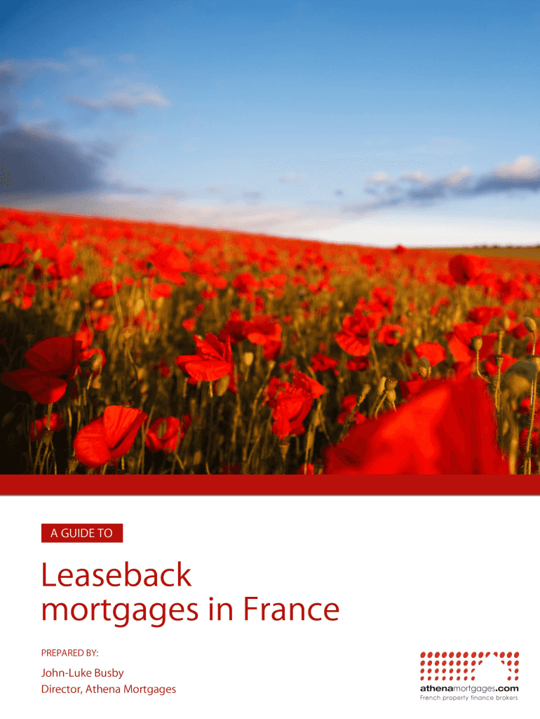 Leaseback Which French Mortgage ?  Form