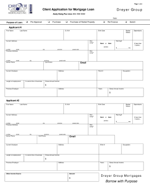 Personal Loan Loan Application Form Sample